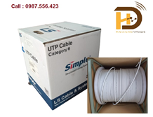 Cáp mạng LSVINA Cat6 UTP cuộn 305m (màu xám)