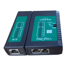Máy test mạng RJ45, RJ11 nhỏ gọn tiện lợi Veggieg V-E101 Tặng kèm 2 pin sử dụng đơn giản hiệu